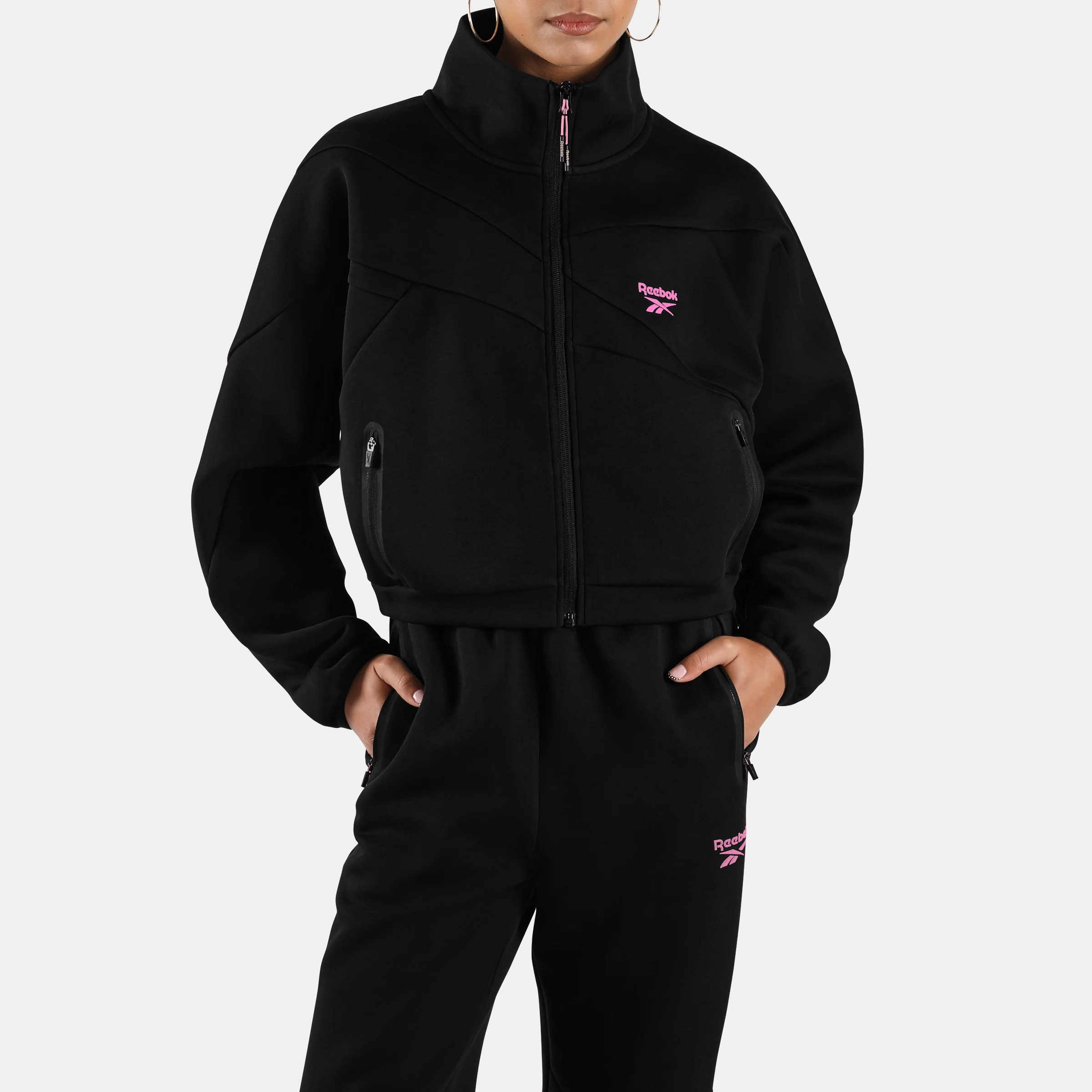 Vector Track Top Black